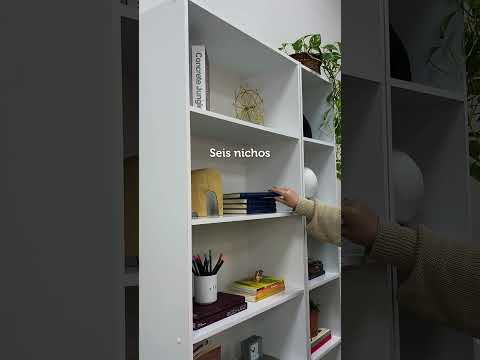 Estante Livreiro Madesa 6906 com 6 Nichos Branco