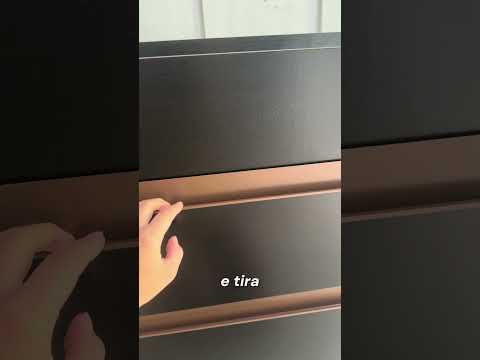 Armário de Cozinha Completa 310cm Preto/Rustic Reims Madesa 01
