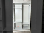Guarda-Roupa Casal Madesa Montana 4 Portas de Correr Branco
