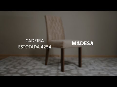 Kit 2 Cadeiras 4254 Madesa Rustic/Imperial
