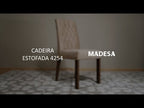 Kit 2 Cadeiras 4254 Madesa Rustic/Imperial