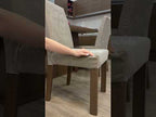 Conjunto Sala de Jantar Mesa Tampo de Vidro 4 Cadeiras Rustic/Crema/Imperial Aryeli Madesa