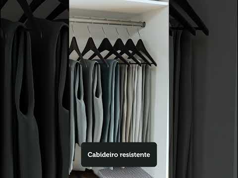 Guarda-Roupa Closet com Pés 4 Gavetas 216cm Branco Venus Madesa