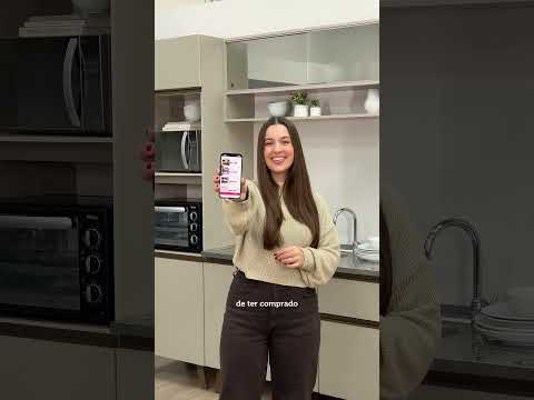 Armário de Cozinha Completa de Canto 265 cm Suspensa Crema Nice Madesa 06