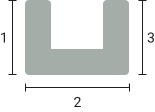 Diagrama formato Em U
